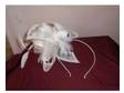 Fascinator. A lovely large cream fascinator on a....