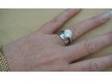 Diamond and sapphire wedding & Engagement ring white....