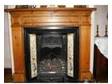 Victorian style fire place. Solid Wooden surround.(Small....