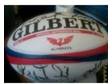 Signed Scarlets Rugby Ball. Signed by 17 Llanelli....